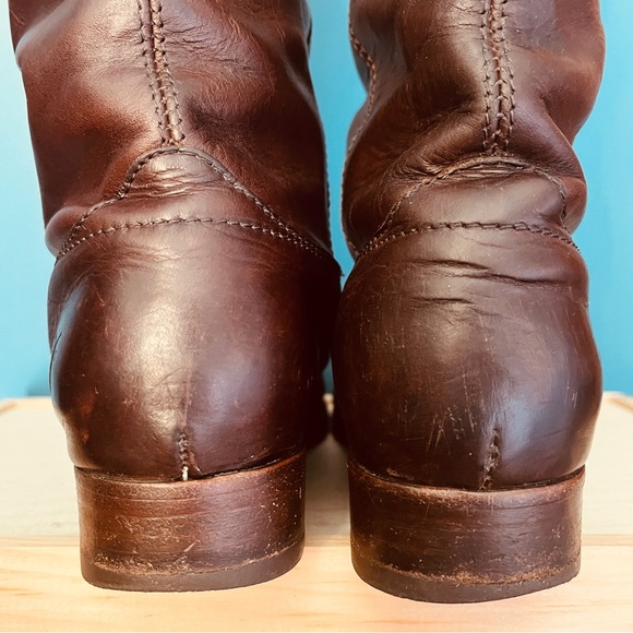 Frye, chestnut brown, Riding Boots. - Picture 6 of 10